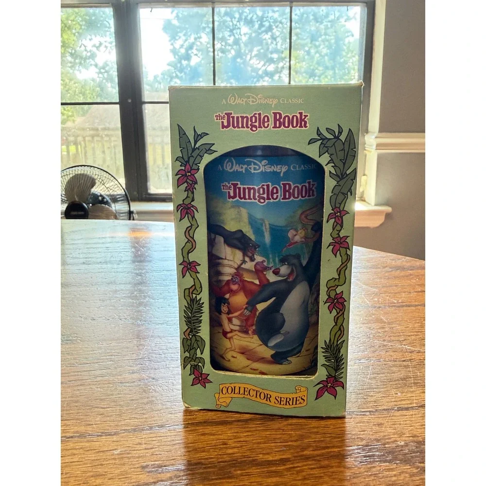 Vintage 1994 Disney The Jungle Book Burger King Collector Series Glass with Box